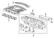 Cadillac ELR Floor Pan Diagram - 23427436