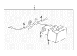 Pontiac Battery Cable Diagram - 12157131