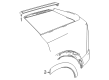 Cadillac OPTIQ Door Moldings Diagram - 85766334