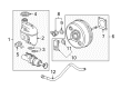 Chevy Malibu Brake Master Cylinder Repair Kit Diagram - 15221998