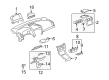 Saturn Hood Release Cable Diagram - 96832253