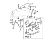 Cadillac Eldorado Interior Door Handle Diagram - 16626128