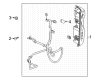 Chevy Silverado 3500 HD Rear Light Harness Connector Diagram - 85054424