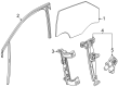 Buick Envista Window Regulator Diagram - 42732446