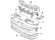 Pontiac Sunbird Bumper Diagram - 10054948