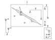 Pontiac Tie Rod Diagram - 19184334