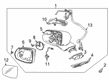 Cadillac XT5 Mirror Cover Diagram - 84441694