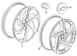 Chevy Equinox EV Spare Wheel Diagram - 85124940