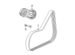 Saturn LS V-Belt Diagram - 24466974