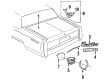 Chevy Celebrity Weather Strip Diagram - 20490800
