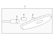 Chevy Aveo Side Marker Light Diagram - 96495233