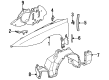 Saturn Fender Diagram - 21095342