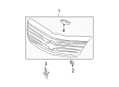 Chevy Impala Grille Diagram - 10289769