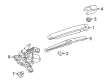 Buick Regal TourX Wiper Arm Diagram - 13419000