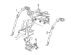 Cadillac STS Seat Belt Diagram - 89024800