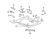 Chevy Engine Mount Torque Strut Diagram - 25840458