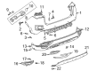 Buick Envision Bumper Reflector Diagram - 84847825