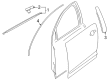 Pontiac Door Moldings Diagram - 92277513