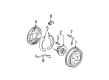 Saturn Vue Brake Line Diagram - 22706575