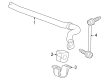 Chevy Colorado Sway Bar Link Bushing Diagram - 86782045