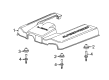 Chevy Engine Cover Diagram - 12639443