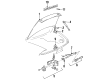 Buick Riviera Liftgate Lift Support Diagram - 25688530