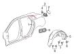 Cadillac Fuel Filler Housing Diagram - 23469986