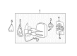 Chevy Mirror Actuator Diagram - 15870505