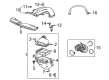 Chevy Trailblazer PCV Hose Diagram - 12676936