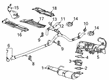 Chevy Silverado 1500 LTD Exhaust Tip Diagram - 84964245