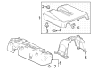 Chevy Colorado Engine Cover Diagram - 12733956
