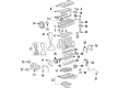 Chevy Crankshaft Thrust Washer Diagram - 12625398