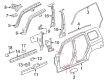 Chevy HHR Door Seal Diagram - 15291984