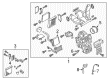 Chevy City Express A/C Expansion Valve Diagram - 19318339