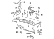 Chevy Cavalier Tailgate Latch Diagram - 15139669