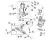 Cadillac Ball Joint Diagram - 13230777