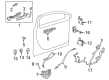 Cadillac CT5 Exterior Door Handle Diagram - 13548515