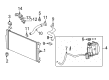Chevy Impala Radiator Diagram - 15140505