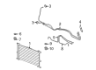 Cadillac STS Cooling Hose Diagram - 19129770