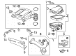 Buick Regal Sportback Air Intake Coupling Diagram - 84204393