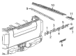 GMC Hummer EV SUV Emblem Diagram - 84943134
