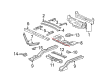 Cadillac Battery Tray Diagram - 25681272