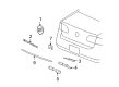 Buick Lucerne Emblem Diagram - 25817290