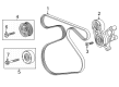 Chevy Silverado 1500 Serpentine Belt Diagram - 12666589
