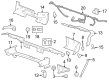 Chevy Parking Assist Sensor Diagram - 19115806
