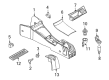 Saturn Astra Center Console Base Diagram - 13186362