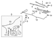 Buick Windshield Wiper Diagram - 26216539