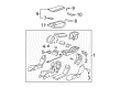 Buick Lucerne Cup Holder Diagram - 89042111