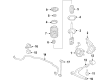Chevy Malibu Sway Bars Diagram - 42830571