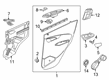 Chevy Spark Armrest Diagram - 94514400